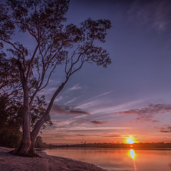 Sunrise over Tallebudgera Creek, Gold Coast Queensland